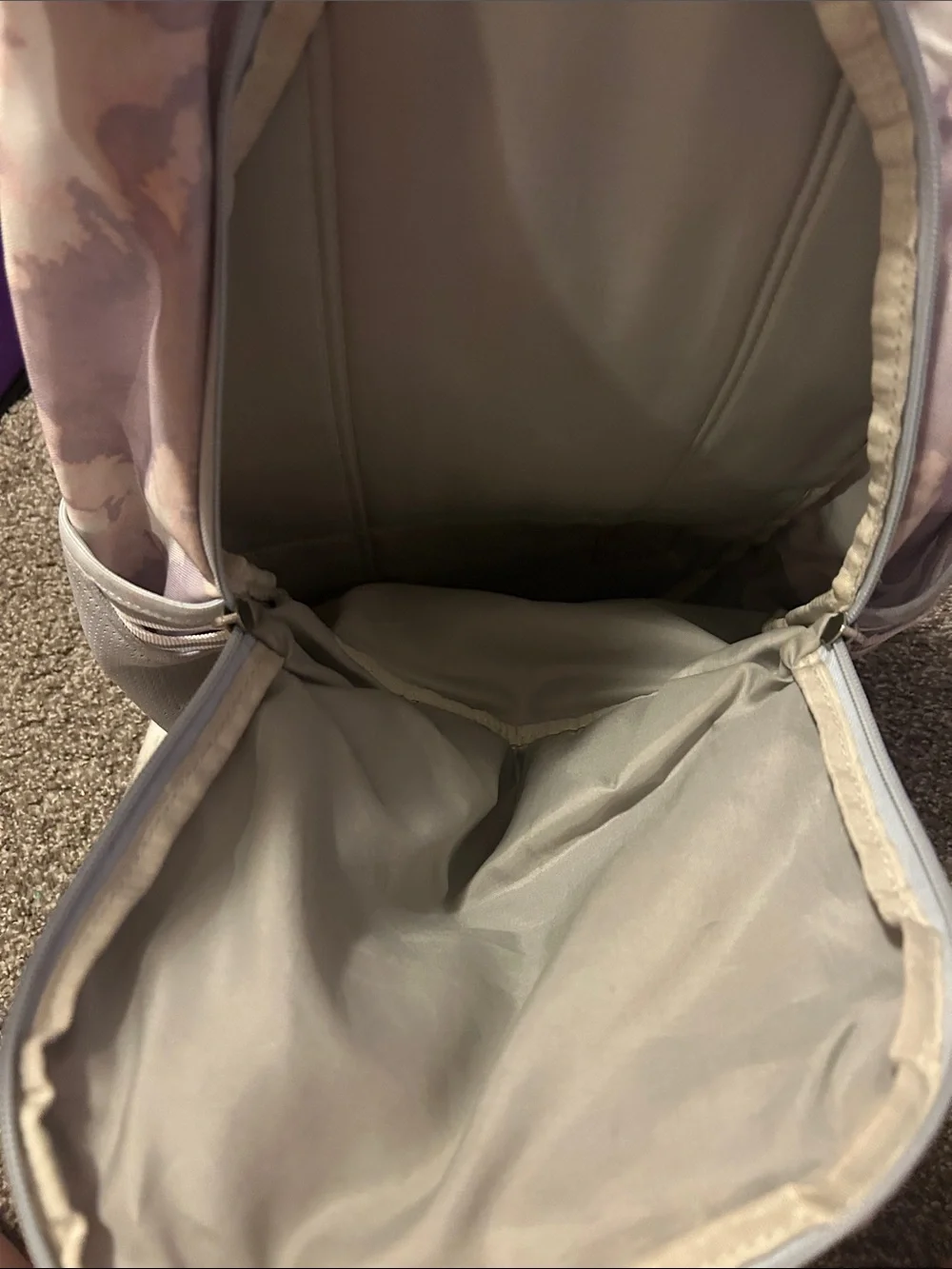 High Sierra Pink Camouflage Backpack in Light Pink and Cream